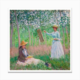 Claude Monet 25 Canvas Print