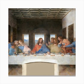 Last Supper Canvas Print