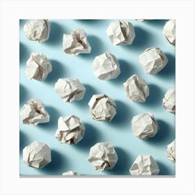 Crumpled Paper Canvas Print