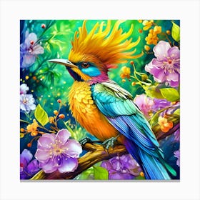 Bird Of Paradise 1 Canvas Print