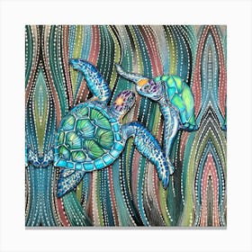 Sea Turtles 1 Canvas Print