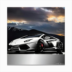 Lamborghini 94 Canvas Print