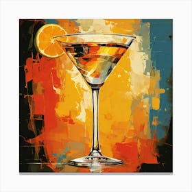 Martini 17 Canvas Print