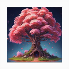 Sakura Tree Canvas Print