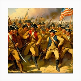 Battle Of Philadelphia ghb Canvas Print