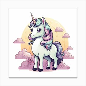 Unicorn Painting 1 Canvas Print