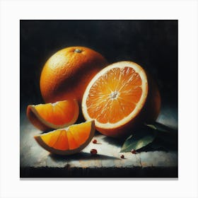 How to Paint Oranges with Realism and Vibrancy Canvas Print