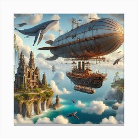 Steampunk Art Canvas Print