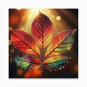 Autumn Leaf Canvas Print