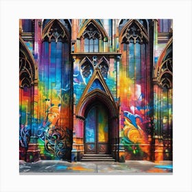 Nyc Cathedral 1 Canvas Print
