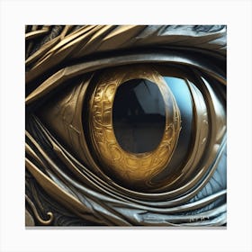 Eye Of The Dragon 4 Canvas Print