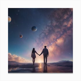 the love Canvas Print