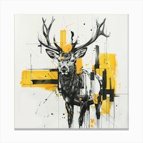 Stag day Canvas Print