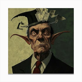 The Gnome - Eloquence Canvas Print