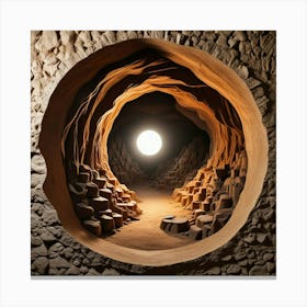 Hole In The Wall Canvas Print