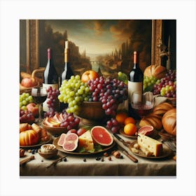 Feast For The Eyes 2 Canvas Print