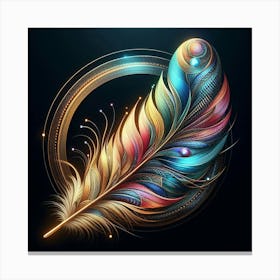 Feather Feather Feather Canvas Print