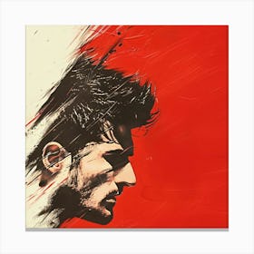 Man'S Head 4 Canvas Print