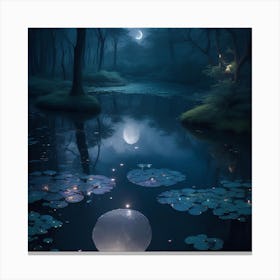 Beautiful Fantasy Landscape Canvas Print