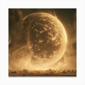 Nasa'S New Planet Canvas Print