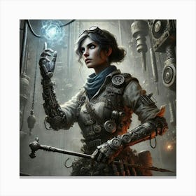 Engineer Lila Petrov Season7 Canvas Print