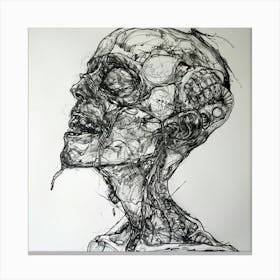 Skeleton 1 Canvas Print