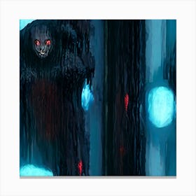 Sinister Phosphorescence 2 Canvas Print