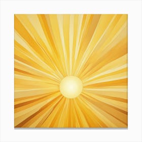 Sunburst 4 Canvas Print