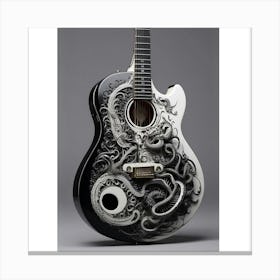 Yin and Yang in Guitar Harmony 6 Canvas Print