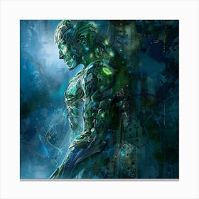 Green Man Canvas Print