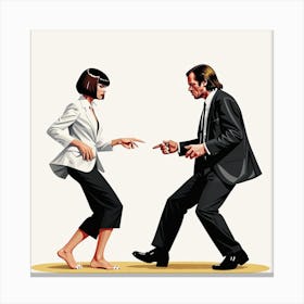 Pulp Fiction Canvas Print