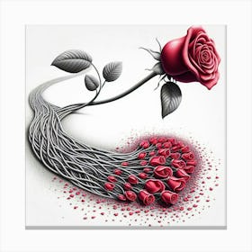 Rose #11 by Cam Views Canvas Print