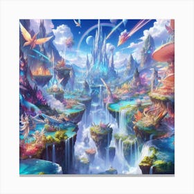 Fantasy Landscape Canvas Print