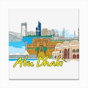 Abu Dhabi Canvas Print