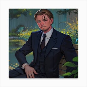 Leonardo Dicaprio Canvas Print