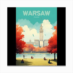 Warsaw Canvas Print