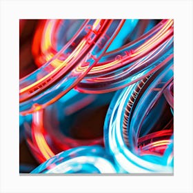 Neon Lights Canvas Print