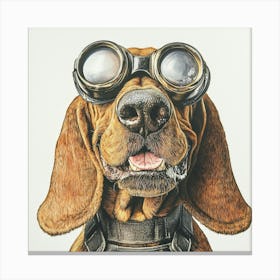 Steampunk Dog Canvas Print