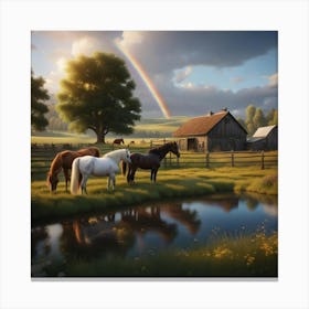 Lucky Farms Canvas Print