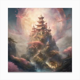 Chinese Pagoda Canvas Print