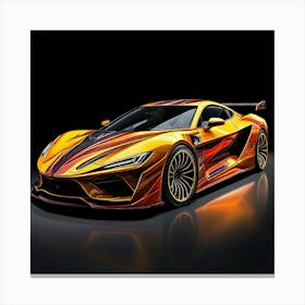 Firefly Sport, Car, Sleek, Aerodynamic, Fast, Luxury, Powerful, Modern, Performance, Dynamic, Stylis (8) Canvas Print