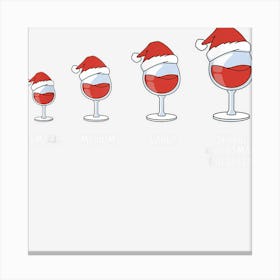 Drinking Funny Buying Christmas Presents Canvas Print