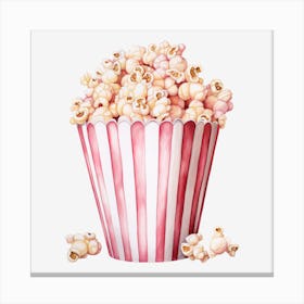 Popcorn In A Cup 4 Canvas Print
