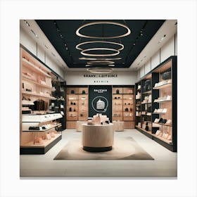 Store Interior Canvas Print