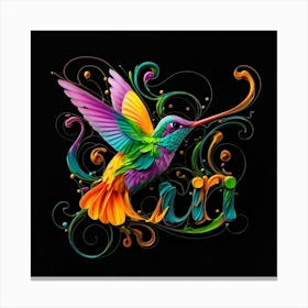 Hummingbird 10 Canvas Print