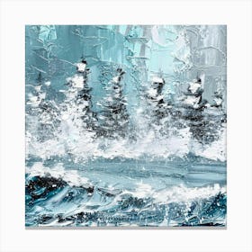 Ice Storm Canvas Print