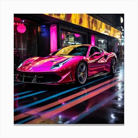 Ferrari 488 Gt Canvas Print