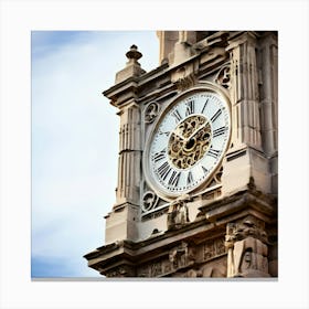 Clock Tower 1 Canvas Print