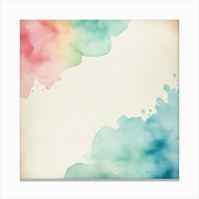 Water Color Paper Texture Background 636052727 Canvas Print