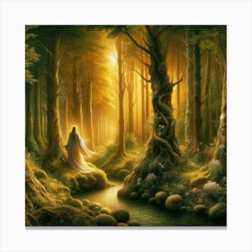 Elven Forest Canvas Print